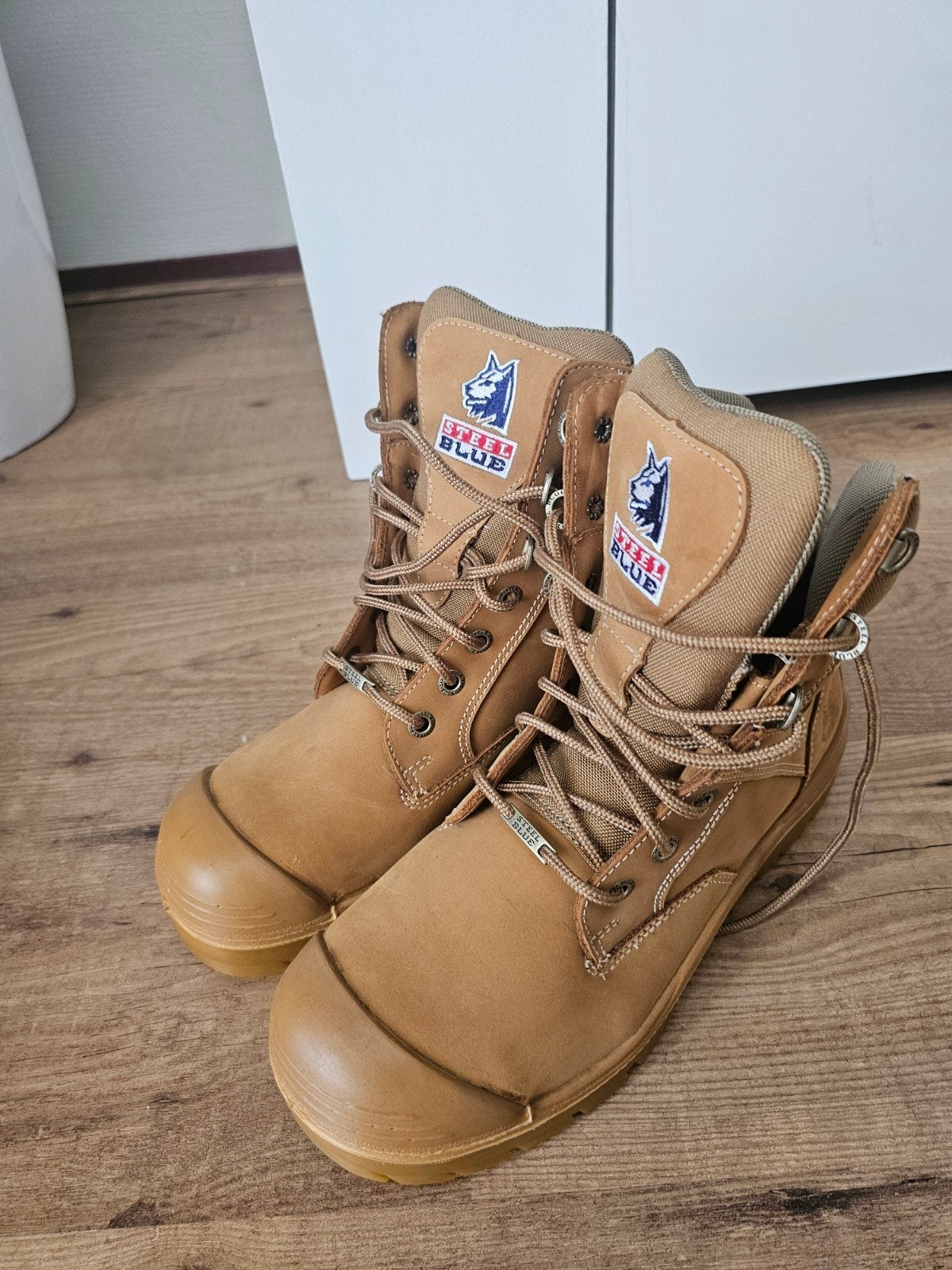 Nieuw Steel Blue werkschoenen maat 44, Verzenden, Nieuw, Zwart, Werkschoenen