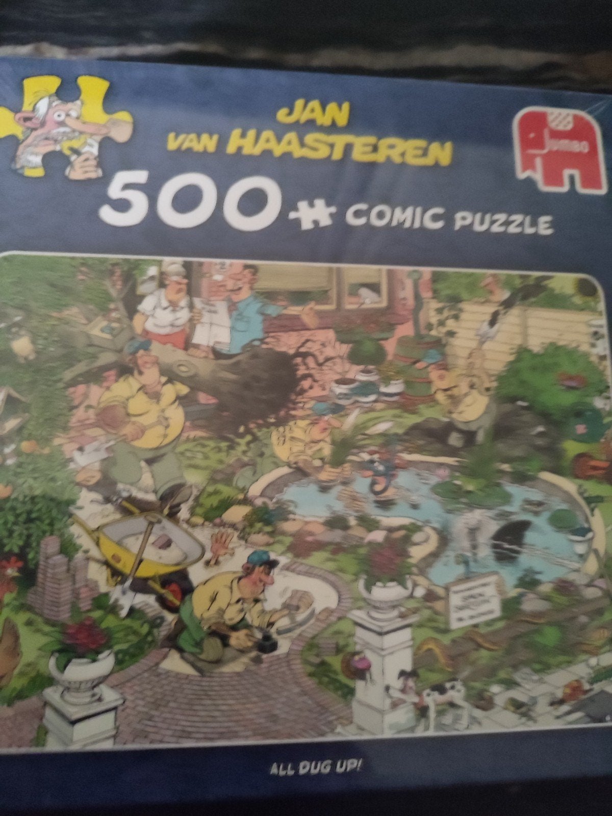 Jan van Haasteren Comic Puzzel - All Dug Up! (500+ stukjes), Ophalen, 500 t/m 1500 stukjes, Gebruikt, Legpuzzel