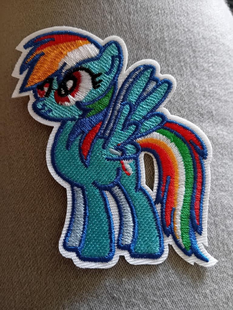 My Little Pony applicatie, mooie heldere kleuren, Ophalen of Verzenden, Nieuw