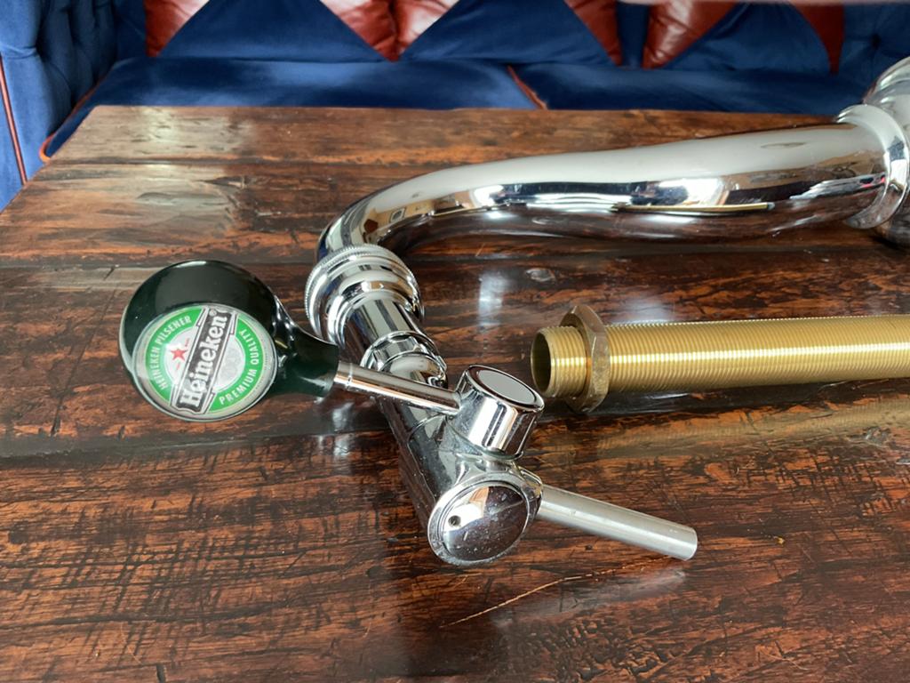 Heineken biertap voor een bar of cafe, Ophalen of Verzenden, Zo goed als nieuw