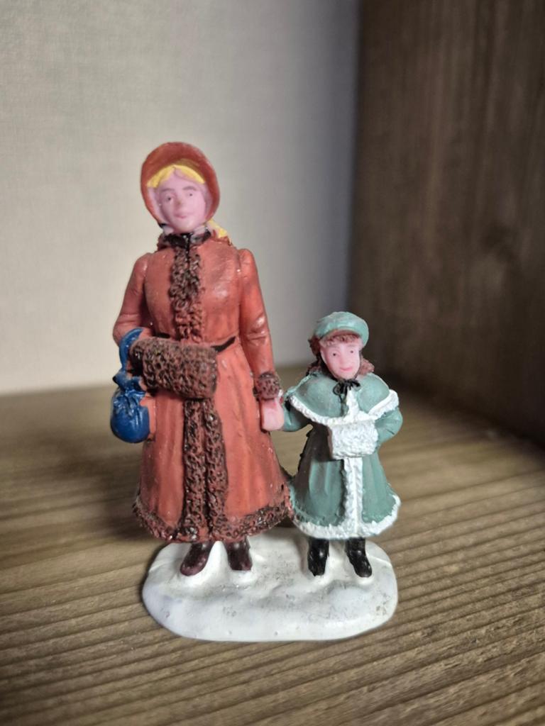 Lemax figuur 1 kerstdorp kersthuisjes, Diversen, Kerst, Ophalen of Verzenden, Zo goed als nieuw