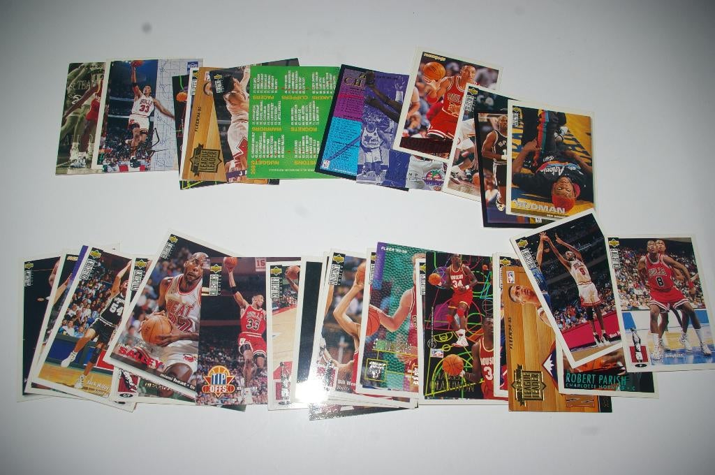 Basket bal plaatjes. 43 stuks, Ophalen of Verzenden, Overige typen
