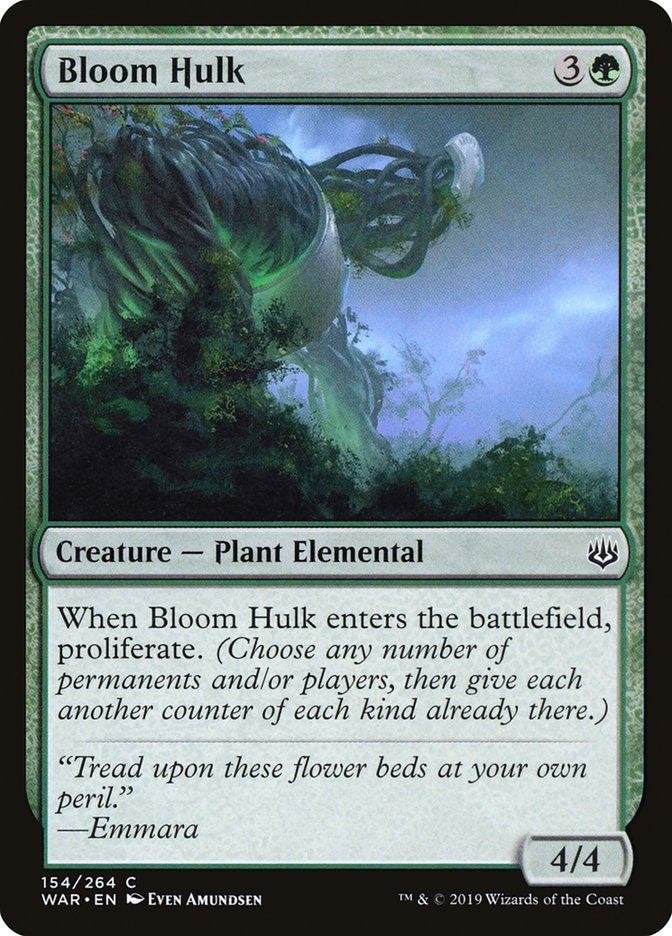Bloom Hulk - Magic: The Gathering Kaart (WAR), Verzenden, Gebruikt, Losse kaart