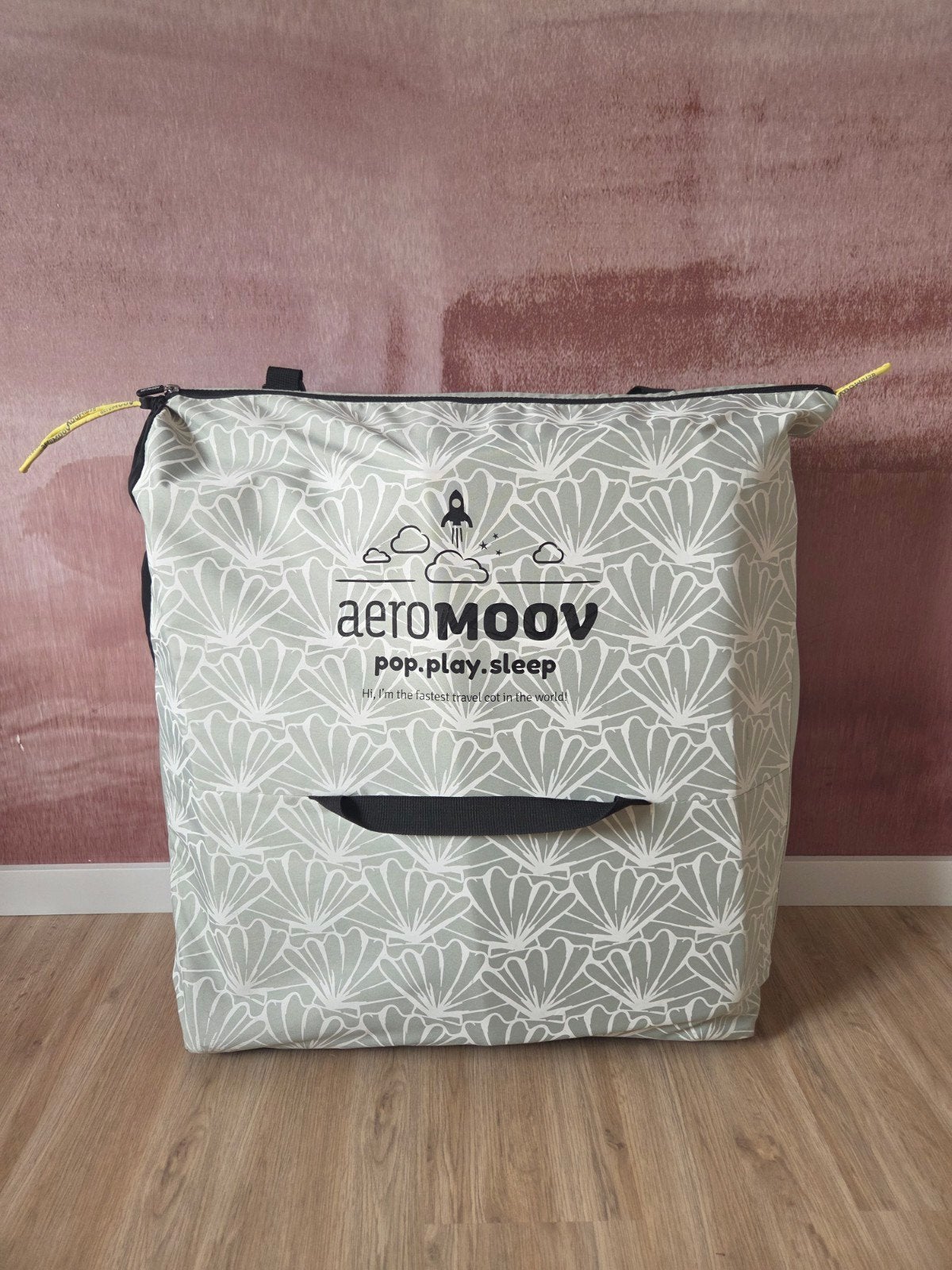 aeromoov reiswieg zgan met zonnescherm, Ophalen, Zo goed als nieuw, Reisbedje
