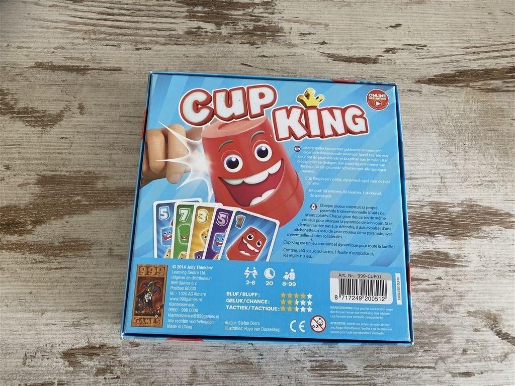 Cup king een spel van 999 games [s881], Hobby en Vrije tijd, Gezelschapsspellen | Bordspellen, Verzenden, Zo goed als nieuw