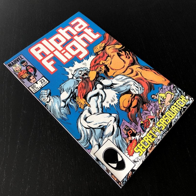 Alpha Flight Vol.1 #23 (1985) NM- (9.2), Eén comic, Amerika, Marvel Comics, Nieuw