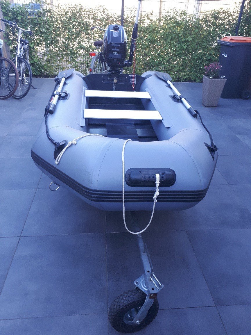 Rubberboot met 4 pk suzuki motor, Ophalen, Zo goed als nieuw, Overige typen