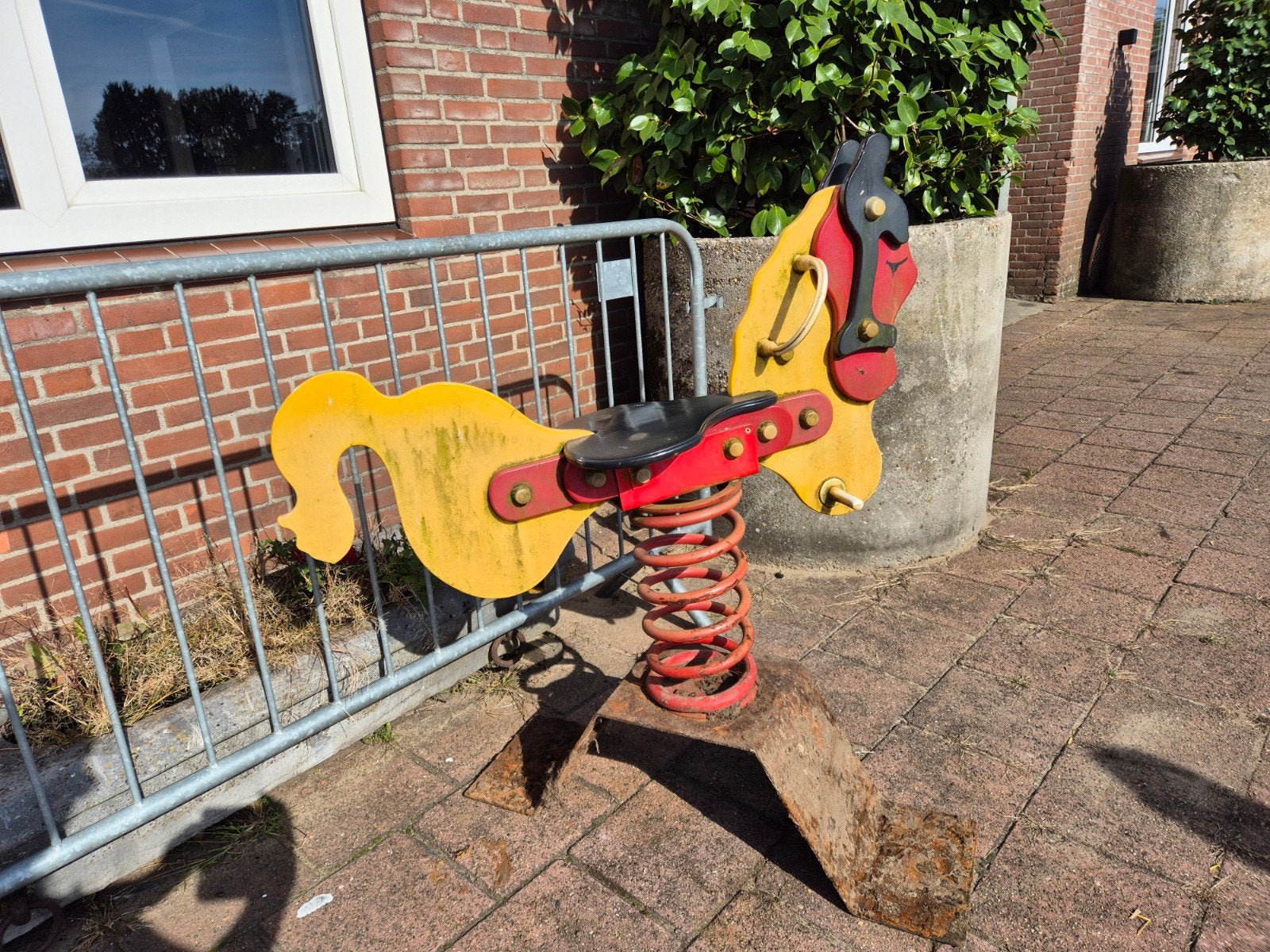 Veerpaardje (wipkip) voor speeltuin of tuin, Ophalen, Gebruikt