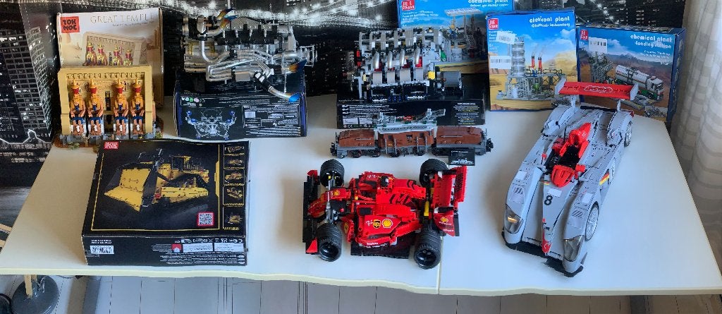 lego compatible bouwdozen, Ophalen, Zo goed als nieuw, Overige merken