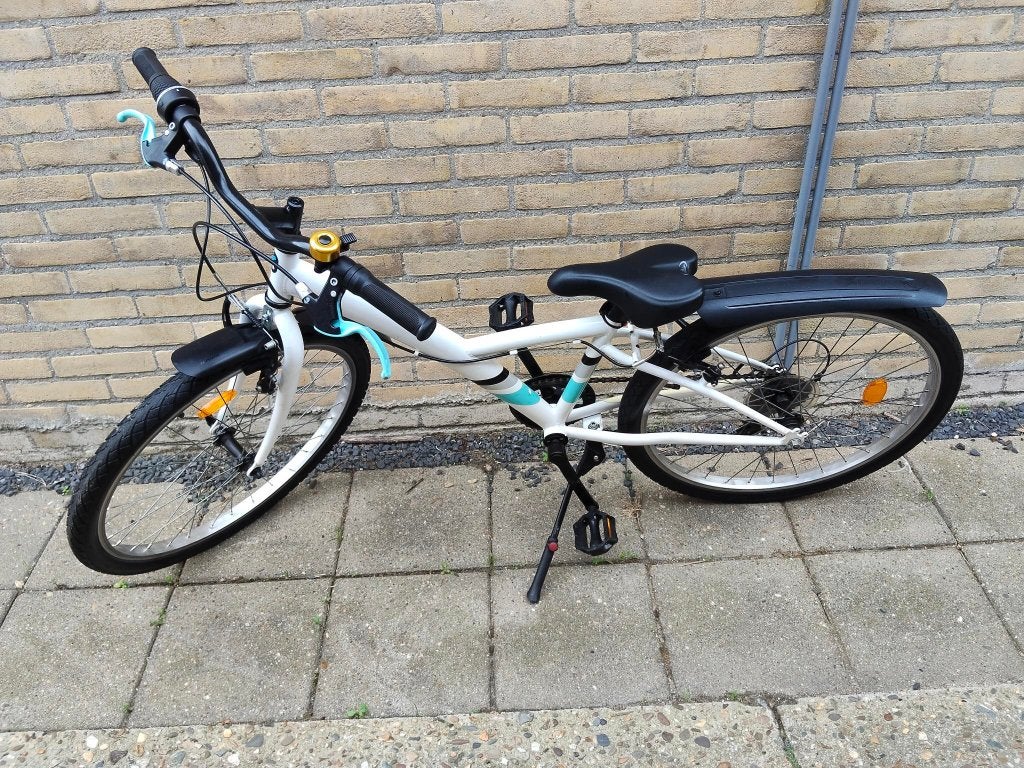 Te koop 24 inch mountainbike, Fietsen en Brommers, Fietsen | Meisjes, Ophalen, Velgrem, Versnellingen, BTWIN