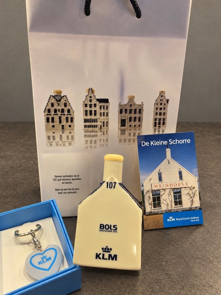 KLM huisje 107 (De Kleine Schorre) inclusief sleutelhanger, Ophalen, Nieuw, 81 t/m 91, Gevuld