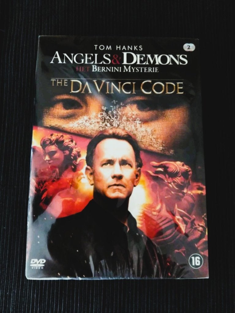 DVD‑set Dan Brown, Angels & Demons + The Da Vinci Code., Vanaf 16 jaar, Ophalen of Verzenden, Nieuw in verpakking, Actiethriller