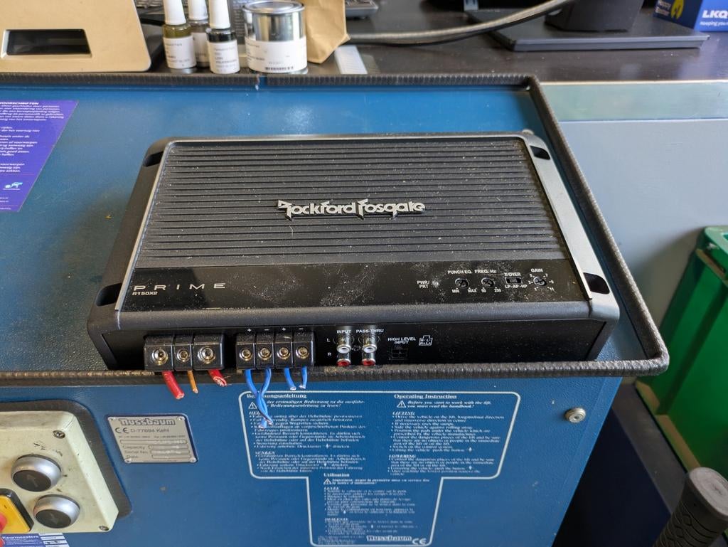 RockfordFosgate Prime R150X2 150W versterker, Overige merken, Ophalen of Verzenden, Zo goed als nieuw, 120 watt of meer