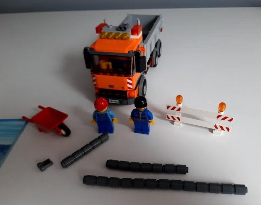 Lego kiepwagen set 4434, Lego, Ophalen of Verzenden, Zo goed als nieuw, Complete set