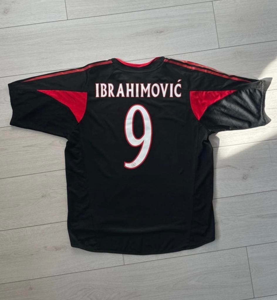 Ajax 2004-05 Third Shirt #9 Zlatan Ibrahimovic (L), Maat L, Ophalen of Verzenden, Gebruikt, Shirt