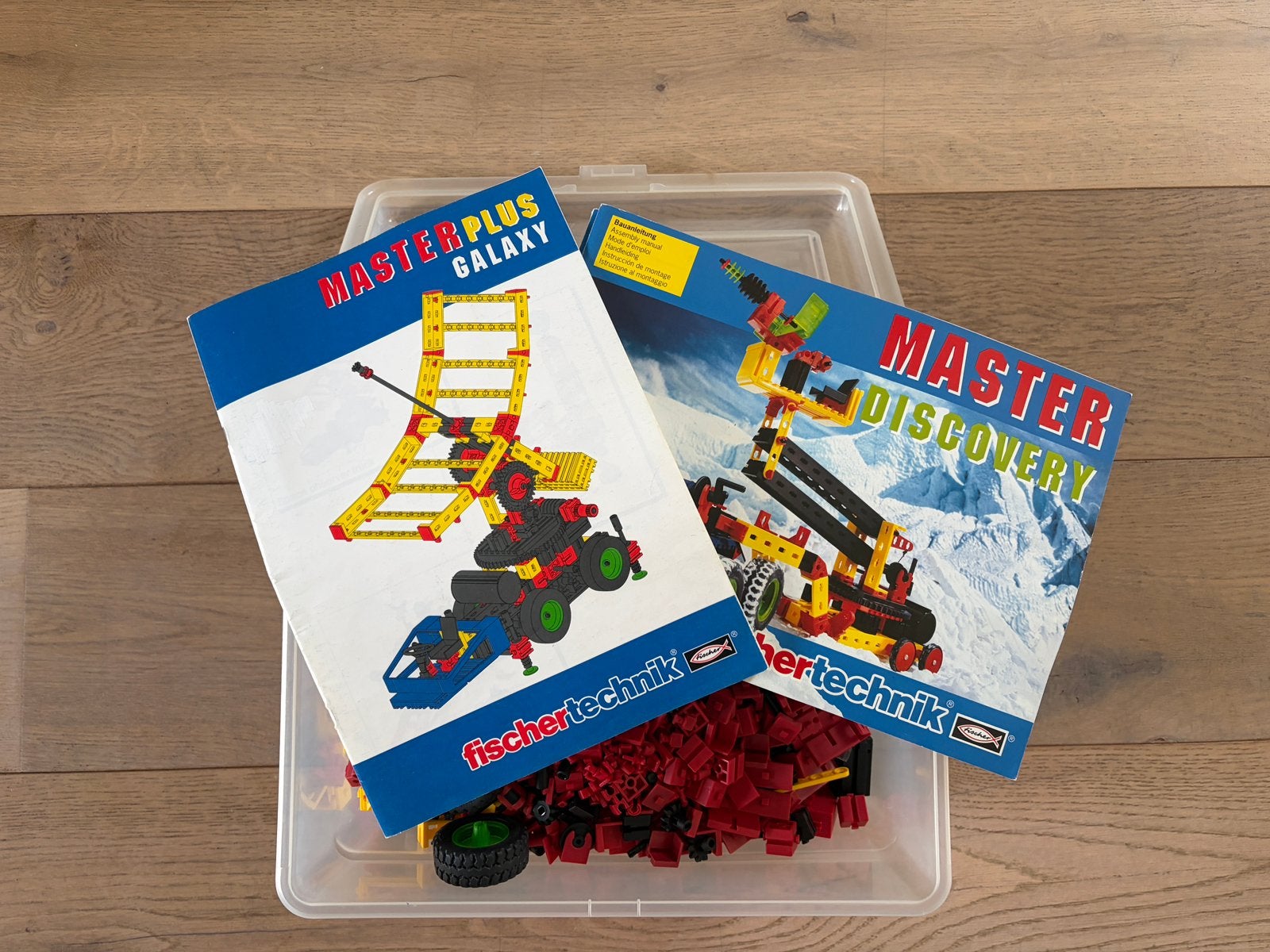 Fishertechnik Master Discovery + Master Plus Galaxy, Ophalen of Verzenden, Zo goed als nieuw