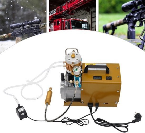Hogedruk Luchtpomp – Draagbare Pomp – PCP Compressor, Corvance B.V., Verzenden, Nieuw, Corvancebol@gmail.com