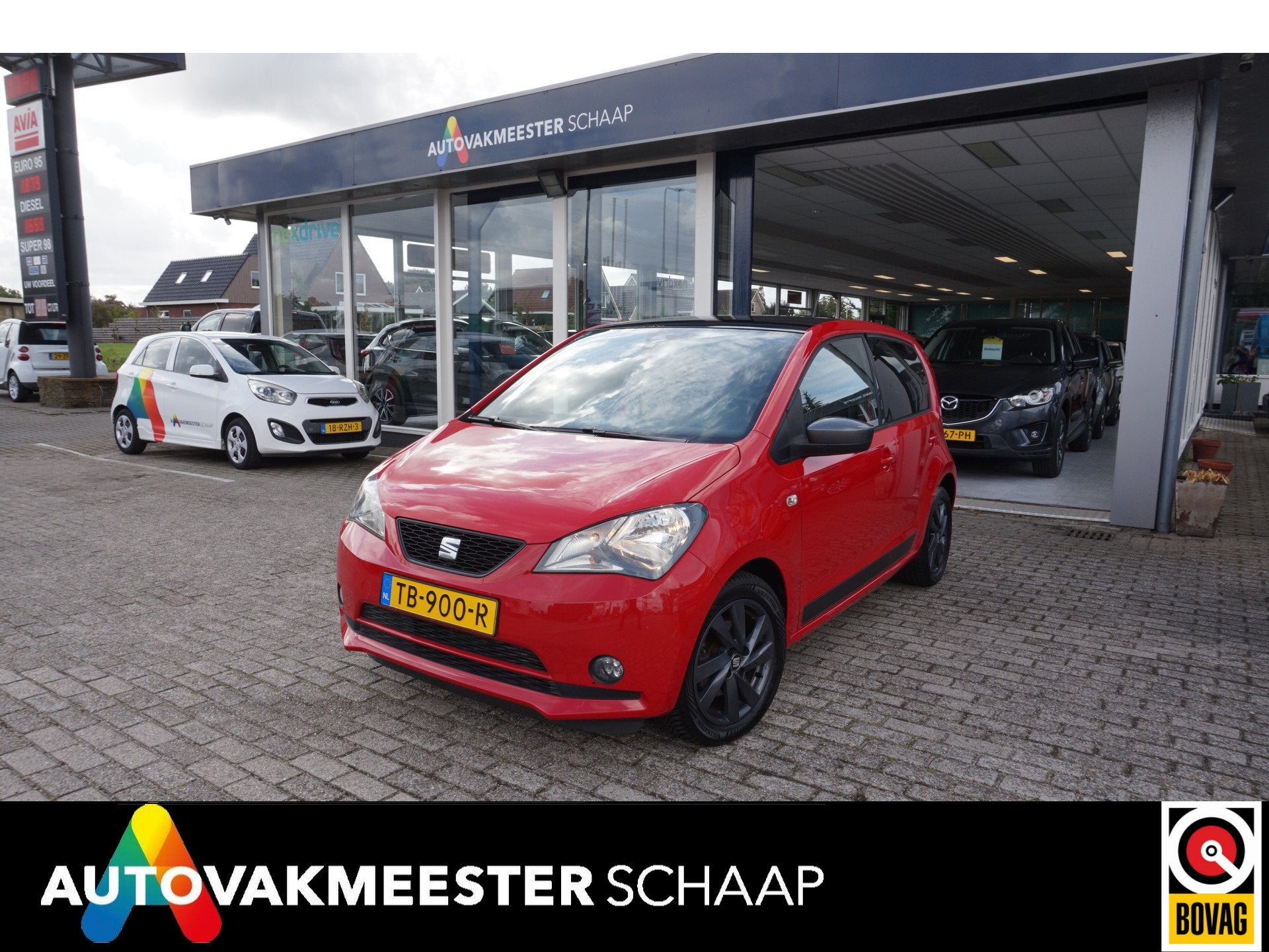 SEAT Mii 1.0 Sport Intense ,91dkm Incl 12 mnd bovag garantie, 12 maanden, Stof, Gebruikt, Electronic Stability Program (ESP)