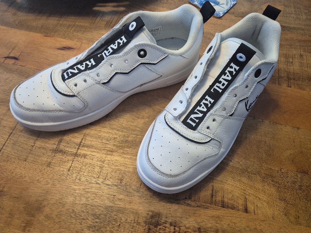 Witte sneakers Karl Kani maat 46 (weinig gedragen), Kleding | Heren, Schoenen, Wit, Ophalen of Verzenden, Sneakers of Gympen, Gedragen