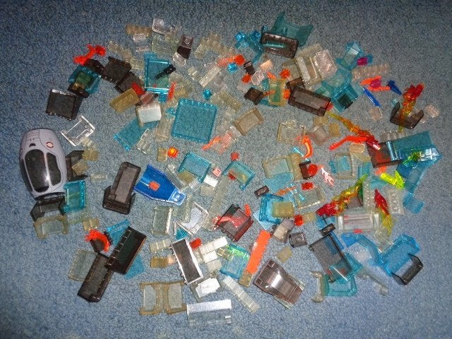 Partij H179=Lego ruiten gemengd