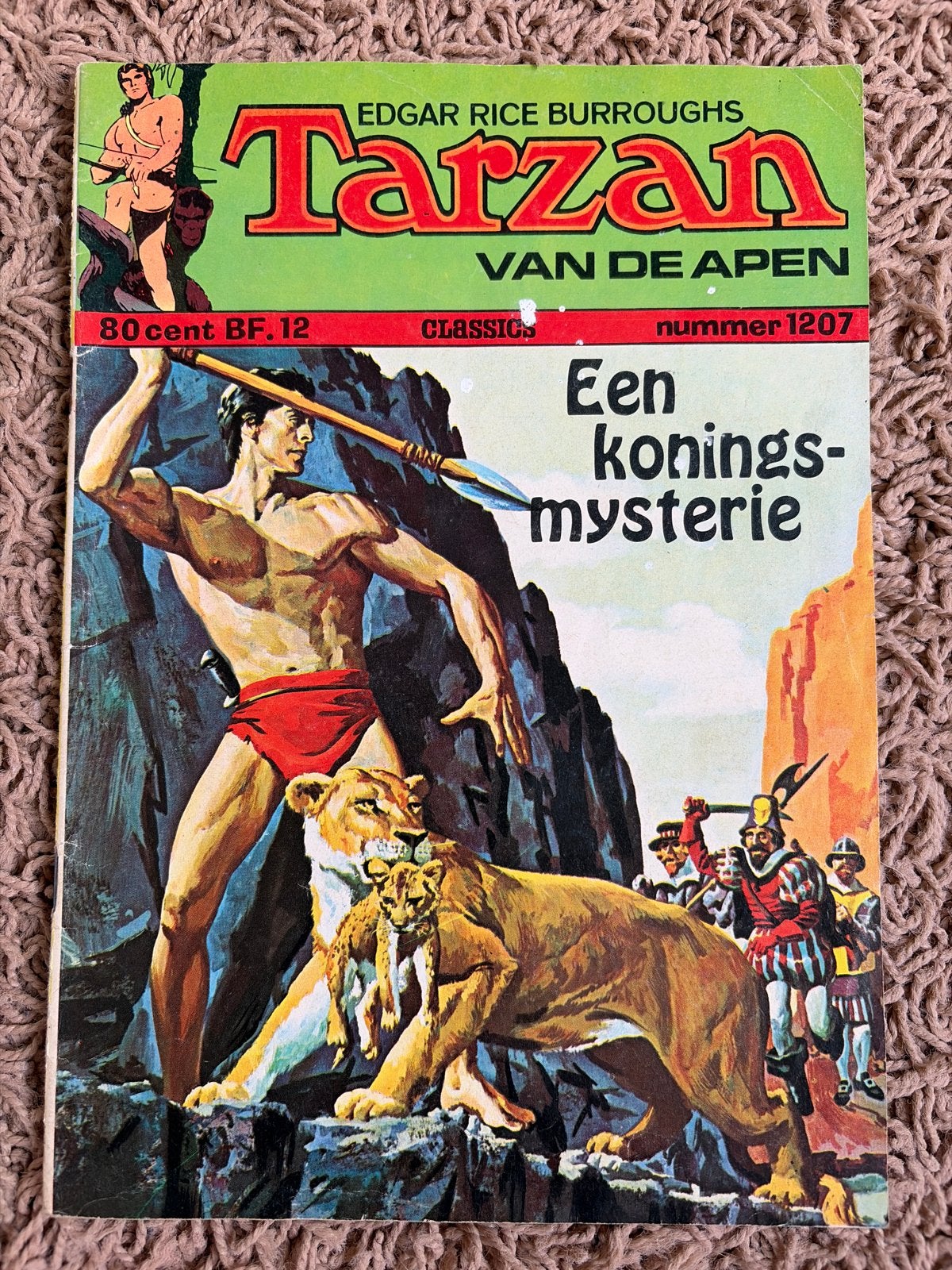 Tarzan van de Apen - Een koningsmysterie (nummer 1207), Boeken, Stripboeken, Eén stripboek, Ophalen of Verzenden, Gelezen