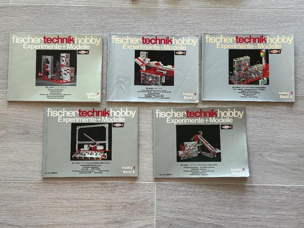 Fischertechnik Hobby 4 boeken Duits, Ophalen of Verzenden, Gebruikt, Bouwen, Met licht