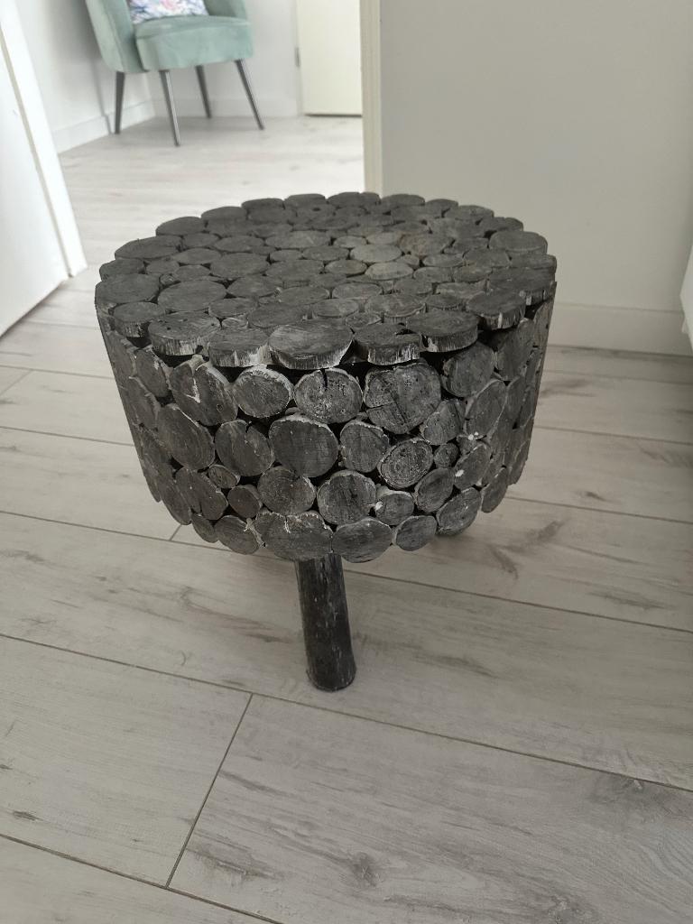 Bijzettafel, Minder dan 45 cm, Minder dan 55 cm, Rond, Ophalen of Verzenden
