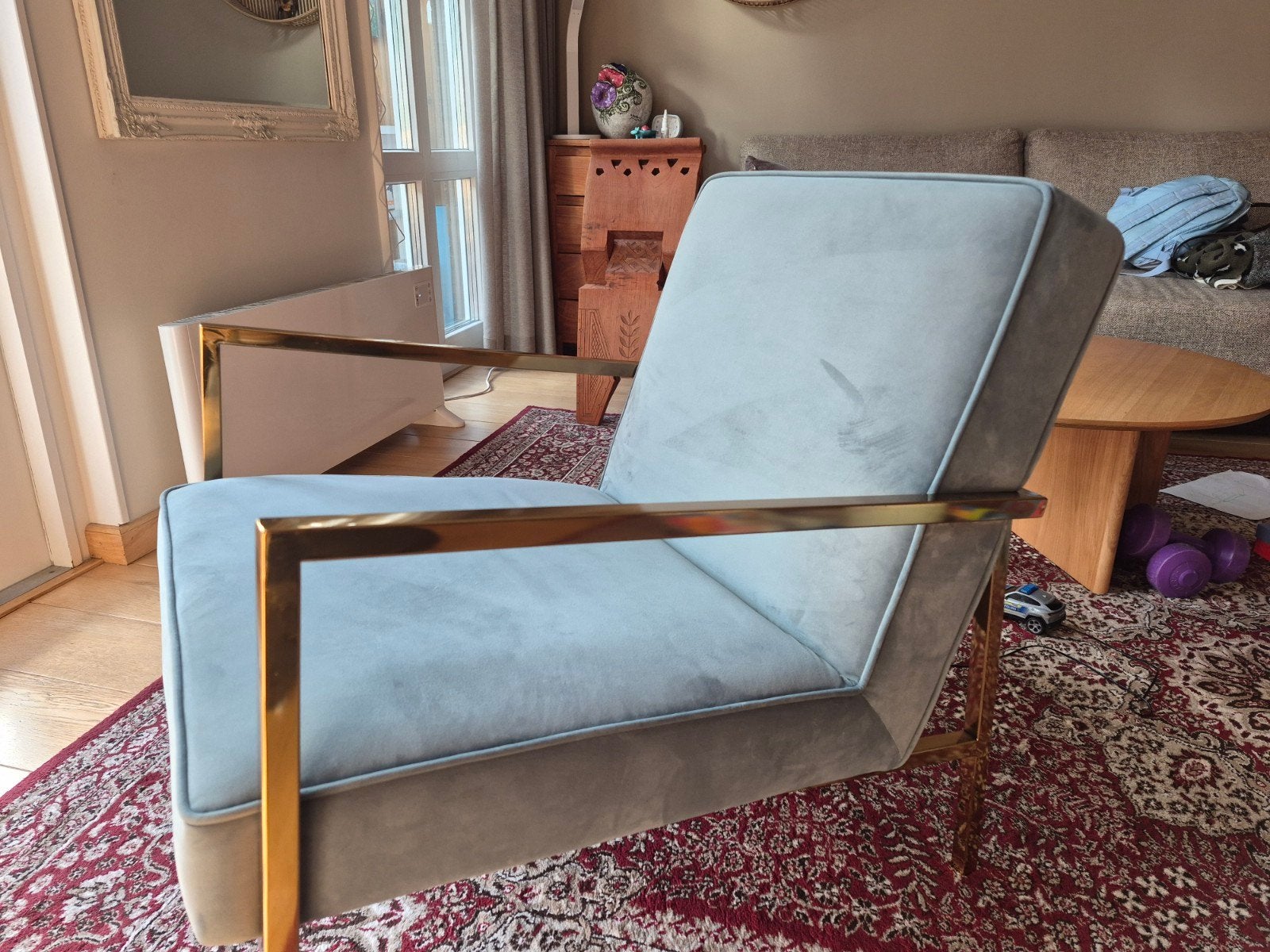 Fauteuil, Ophalen, Zo goed als nieuw, Stof