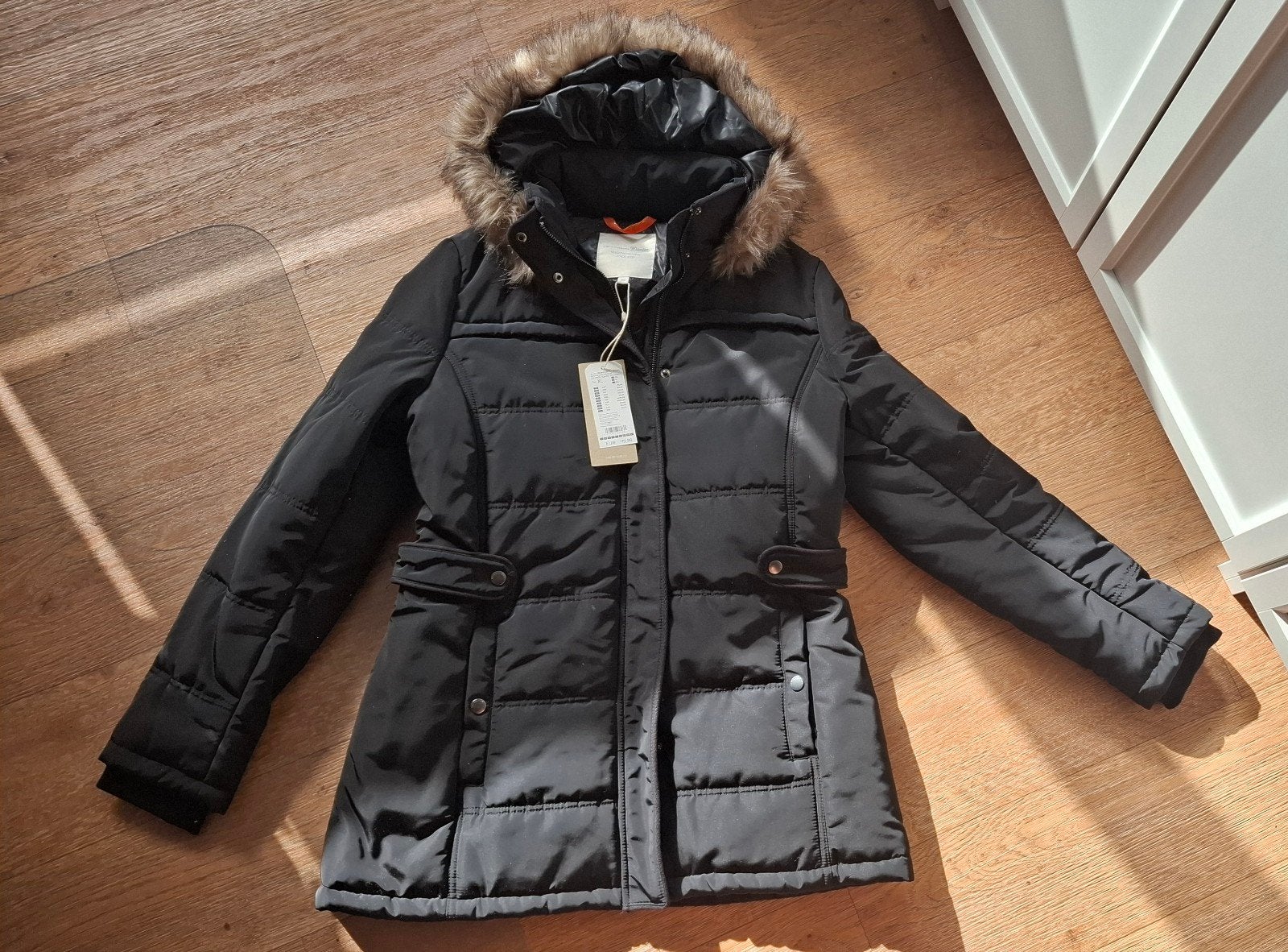 dames winterjas Tom Tailor mt XL (NIEUW), Zwart, Maat 46/48 (XL) of groter, Nieuw, Tom Tailor