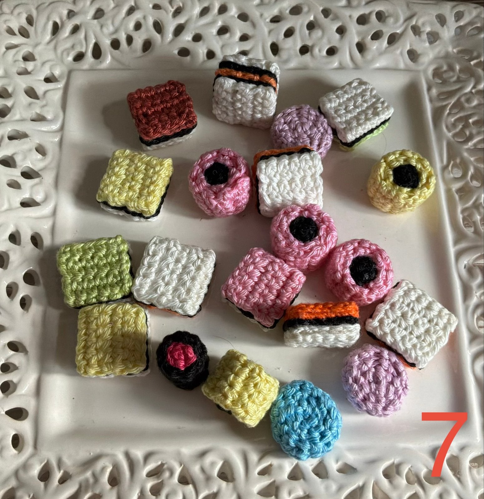 20 decoratie net Engelse drop 7, Huis en Inrichting, Ophalen, Nieuw