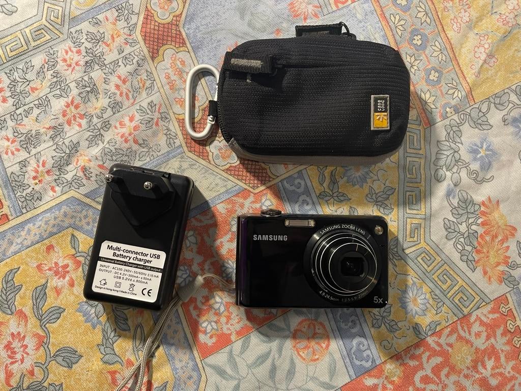 Samsung compact camera PL150 met 5x optische zoom, Zo goed als nieuw, Samsung, Ingebouwde lamp, Geheugenkaart