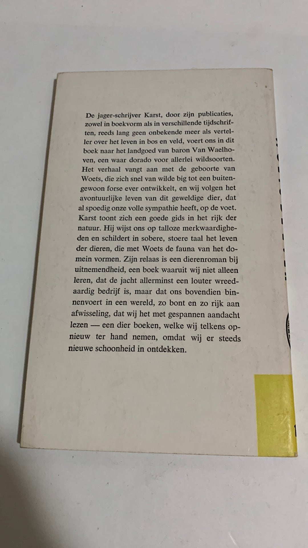 Woets de Ever - E. Karst Jr. (Boek), Ophalen of Verzenden, Zo goed als nieuw, Overige onderwerpen