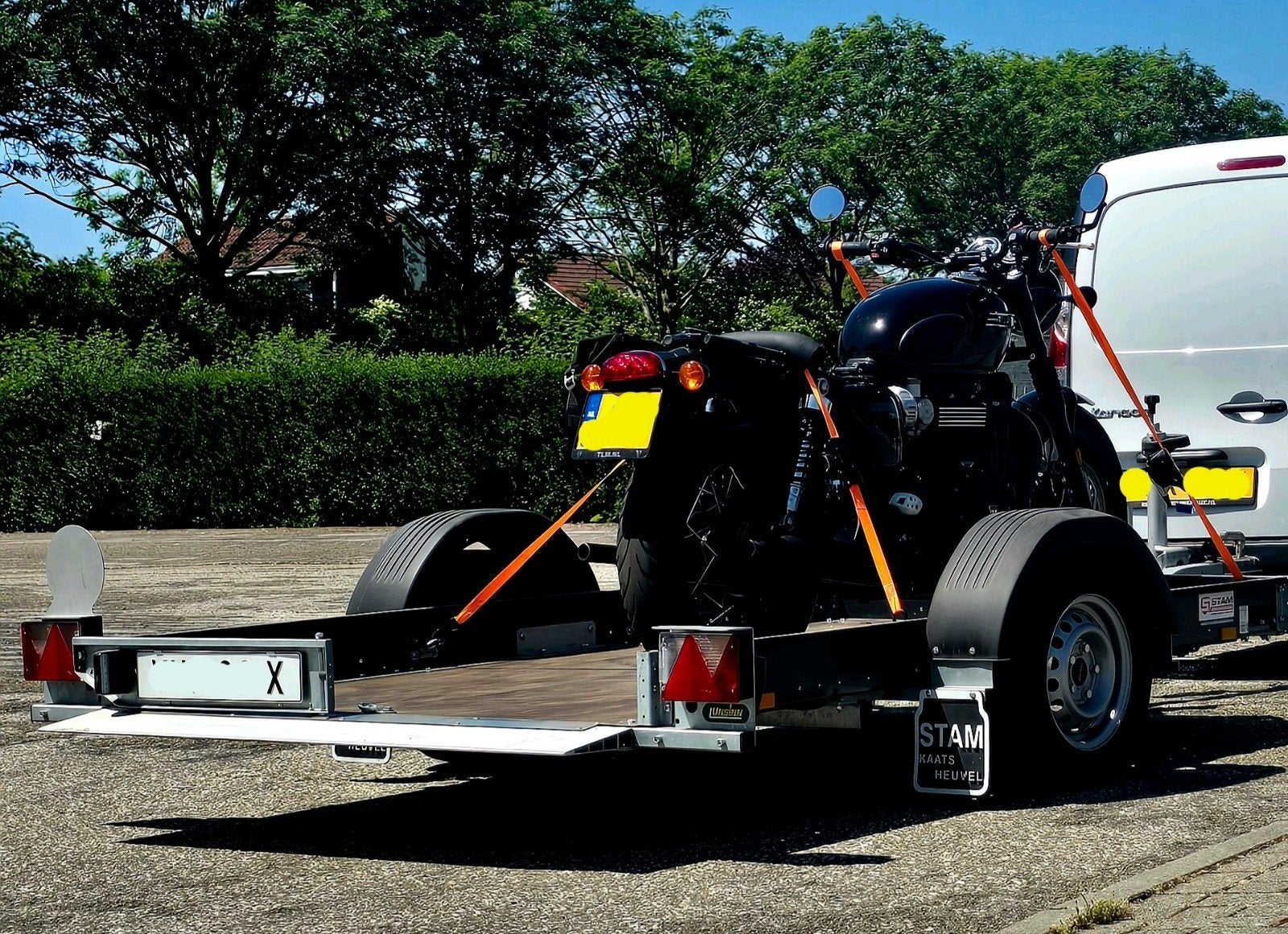 unsinn ua2615 motortrailer, Ophalen