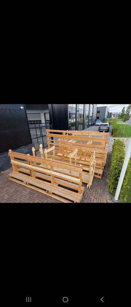 Grote zware transportbokken gratis ophalen, Ophalen, 100 cm of meer, 60 cm of meer, Bak of Kist