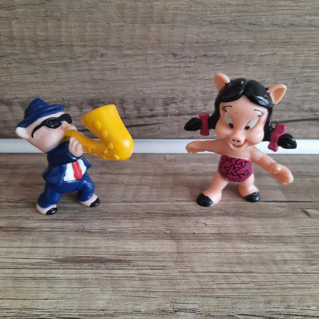 Looney Tunes Porky Pig met saxofoon Warner Bros, Ophalen of Verzenden, Nieuw