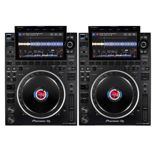 Set 2 stuks Pioneer DJ CDJ 3000 CDJ3000 Players, Muziek en Instrumenten, Dj-sets en Draaitafels, Ophalen, Zo goed als nieuw, Draaitafel