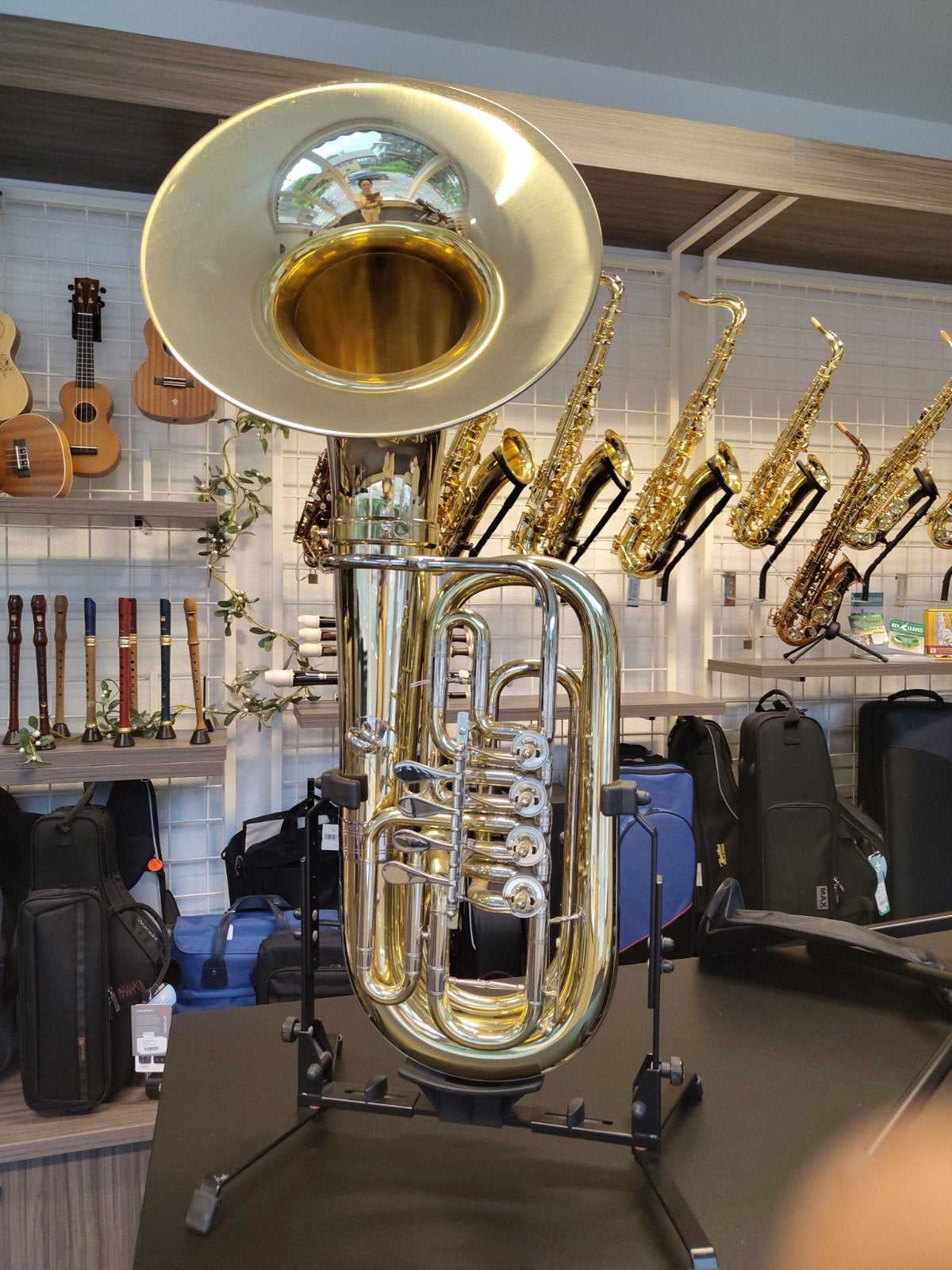 Diana 2000 bell front bariton, Ophalen, Nieuw, Euphonium of Tenortuba