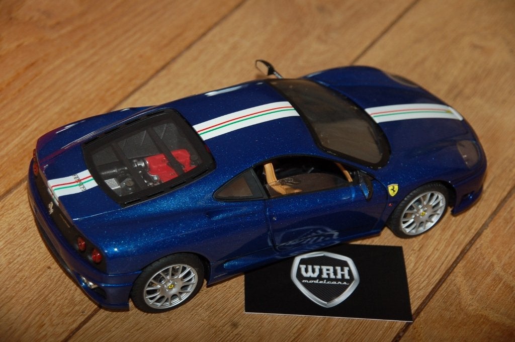 Ferrari 360 Challenge stradale blue Hotwheels elite USED WRH, Verzenden, Gebruikt, Auto, Hot Wheels