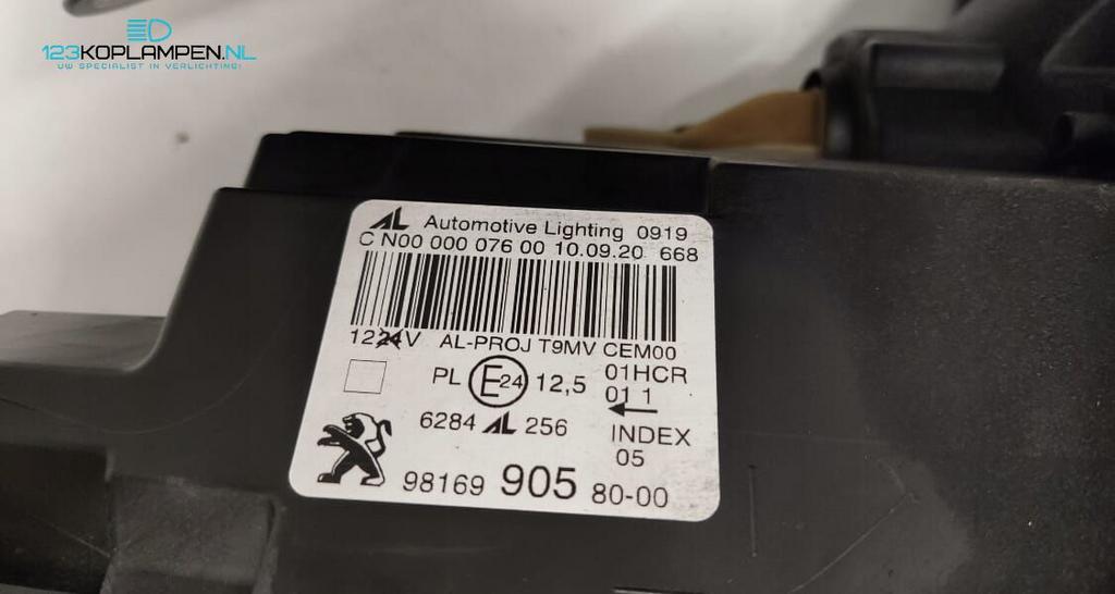 Peugeot 308 T9 Facelift Led Koplamp links rechts, Auto-onderdelen, Gebruikt, -, -, Ophalen of Verzenden