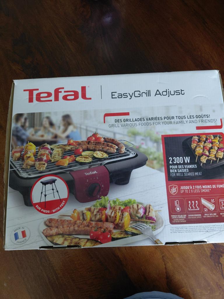 Tefal bbqgrill (nieuw), Ophalen, Nieuw, 4 t/m 7 personen