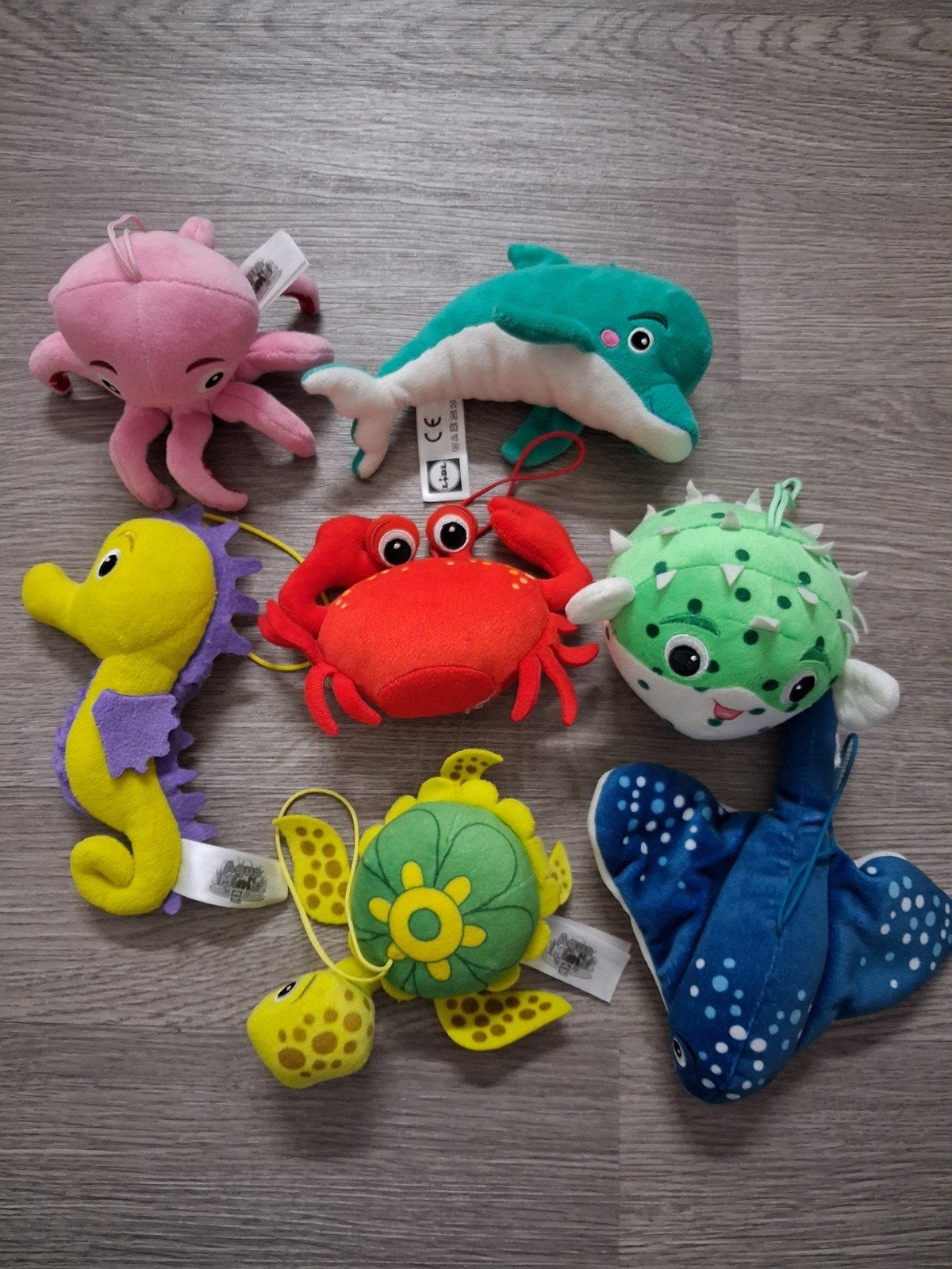 Knuffels Lidl mini's aquamini's aqua water L1901, Ophalen of Verzenden, Zo goed als nieuw, Overige typen