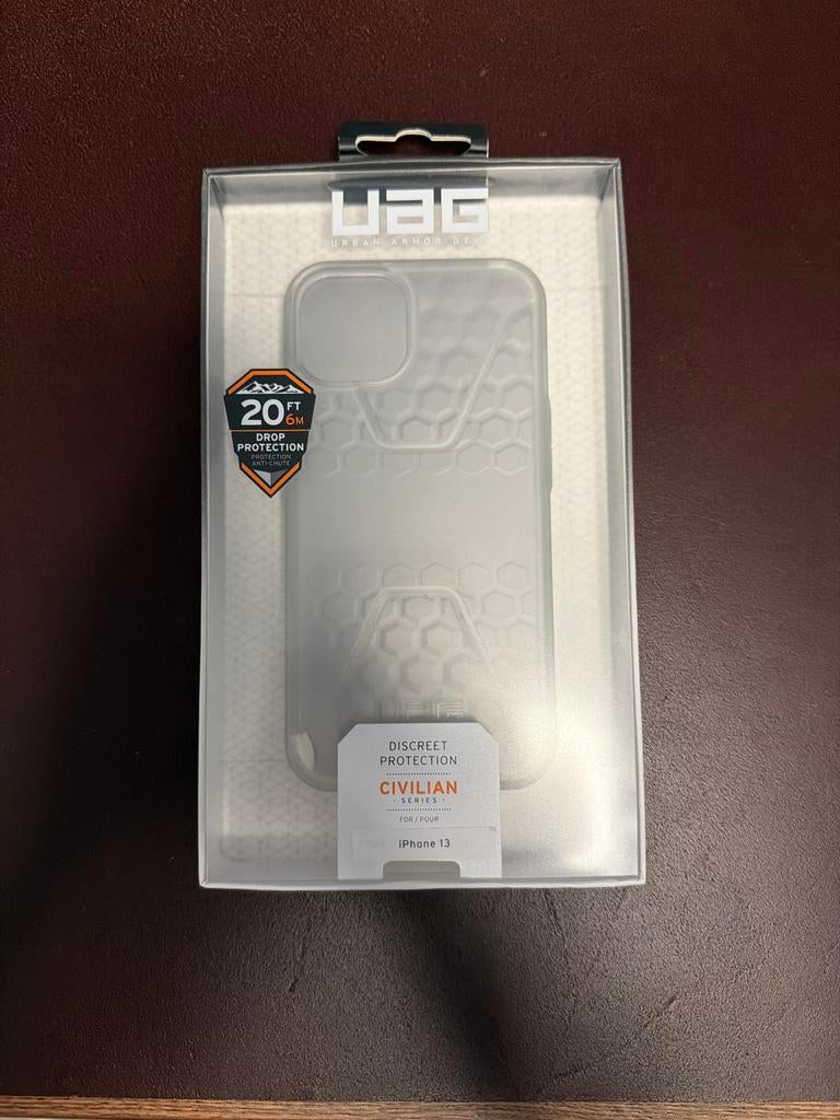 UAG Civilian iPhone 13 Hoesje - Transparant, Schokbestendig, Kunststof, IPhone 13, UAG, Nieuw