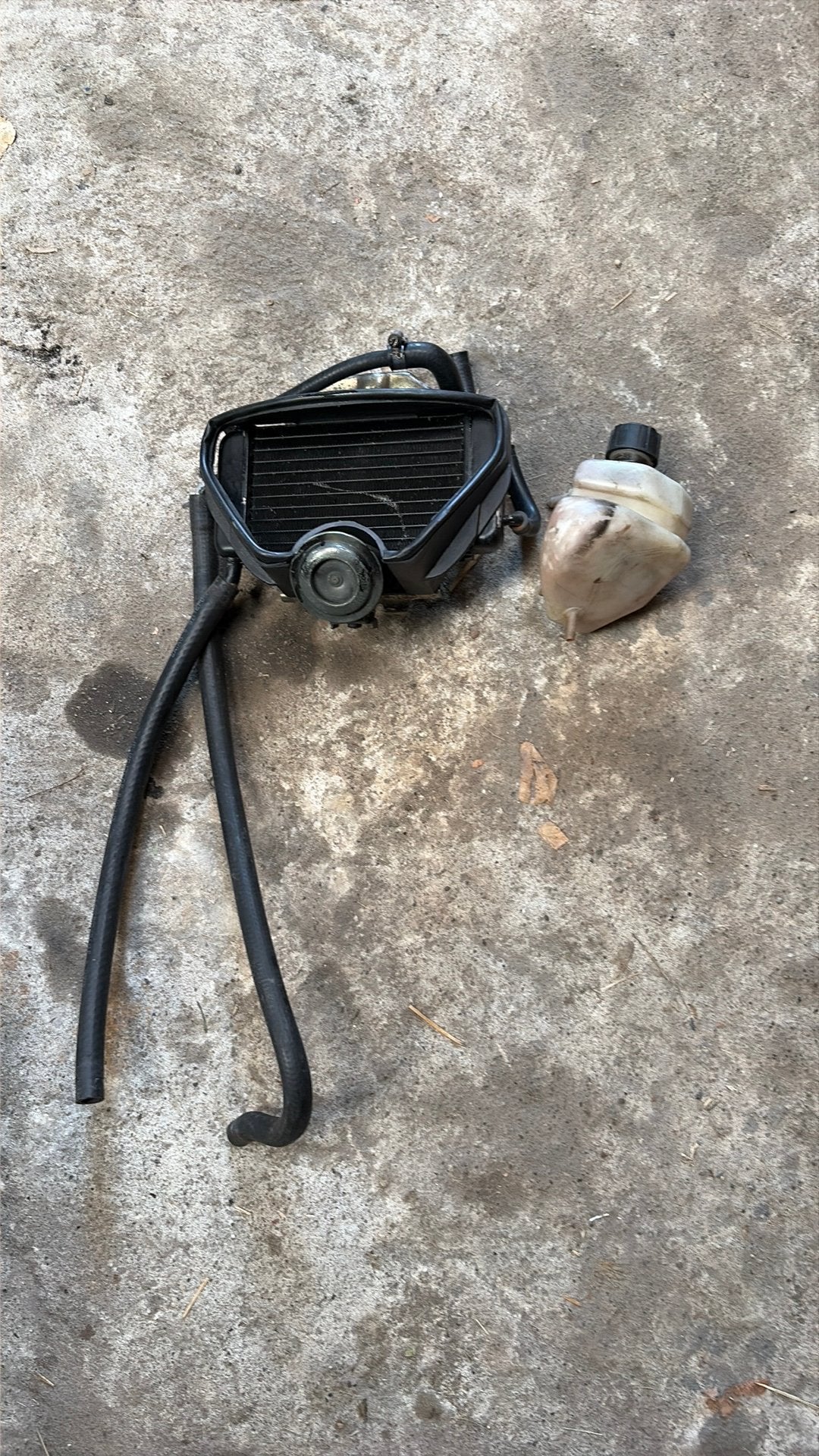 Piaggio zip sp98 radiateur, tankje en beugels, Ophalen of Verzenden
