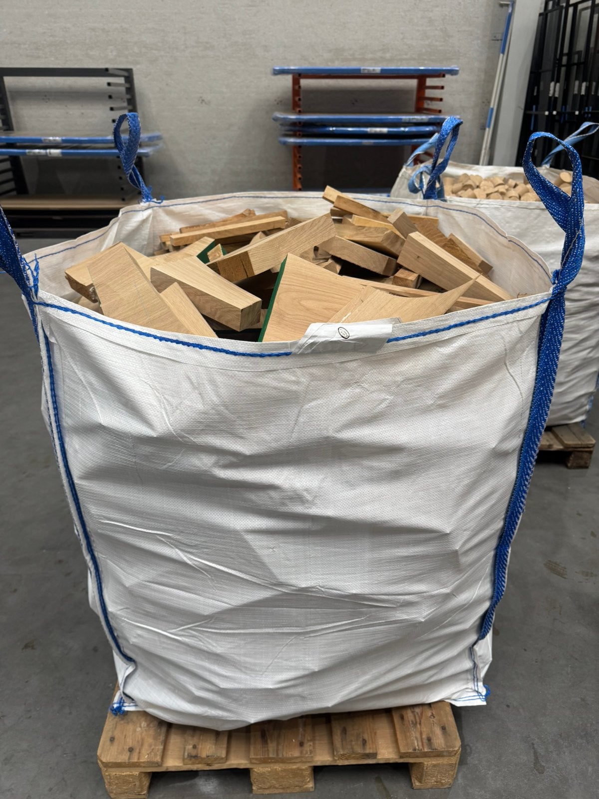 Bigbag Haardhout massief Eiken, Tuin en Terras, Haardhout, Blokken, Eikenhout, Minder dan 3 m³, Ophalen