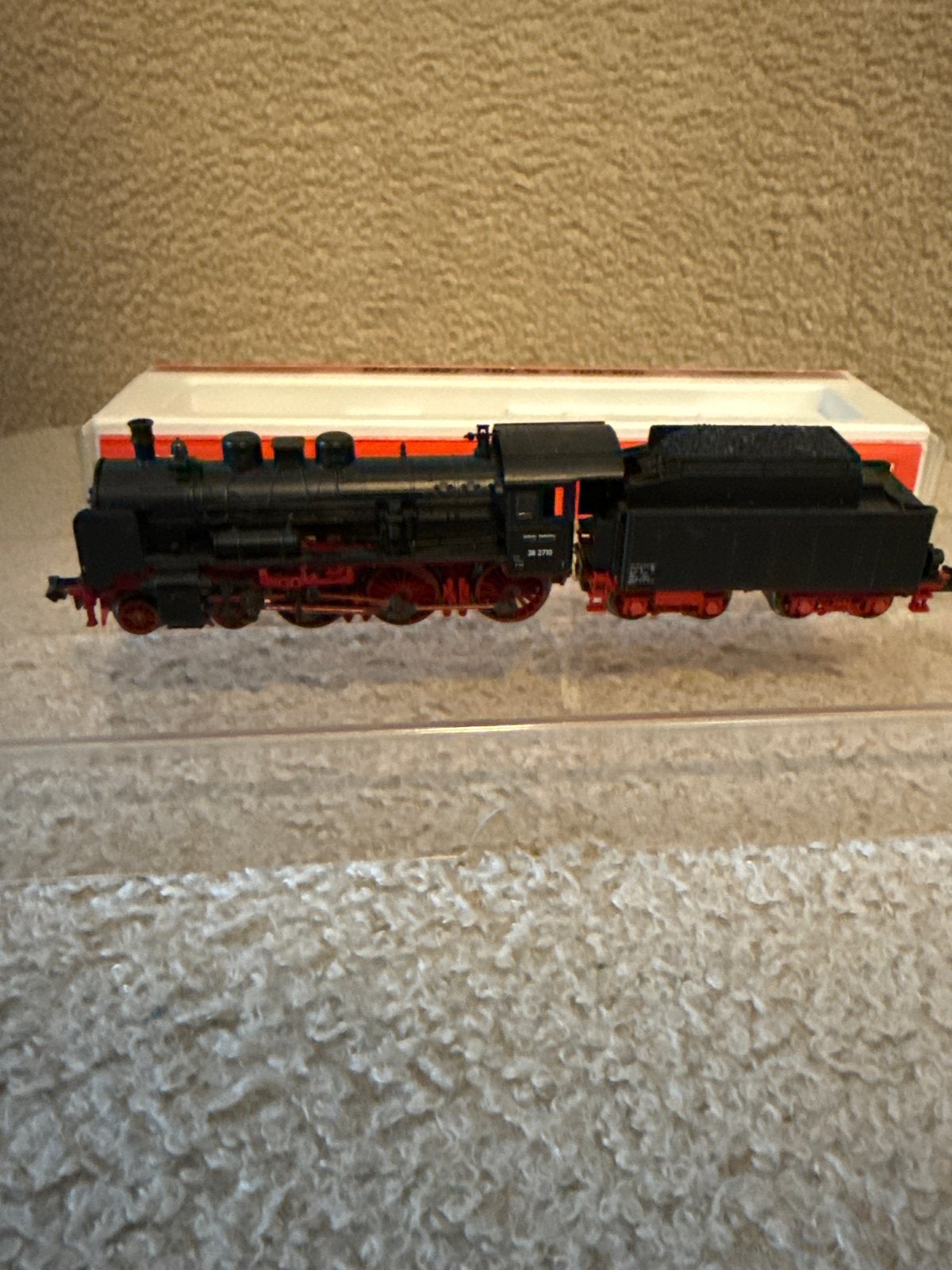Fleischmann Locomotief 781002 BR38 DB- Zo goed als nieuw, Fleischmann, Ophalen of Verzenden, Zo goed als nieuw, Analoog