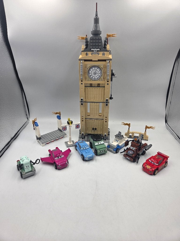 Lego Cars 8639 Big Bentley Bust Out, Lego, Ophalen of Verzenden, Zo goed als nieuw, Complete set