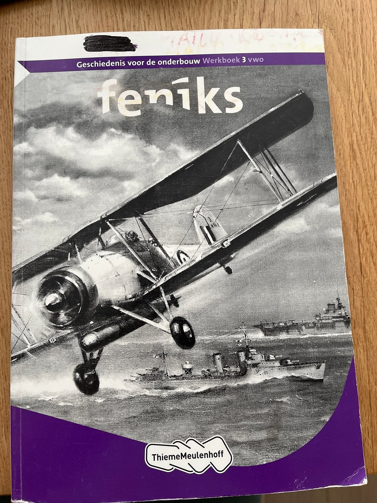 Feniks Geschiedenis Werkboek 3 vwo Thiememeulenhoff, Boeken, Ophalen of Verzenden, Gelezen, VWO, Geschiedenis