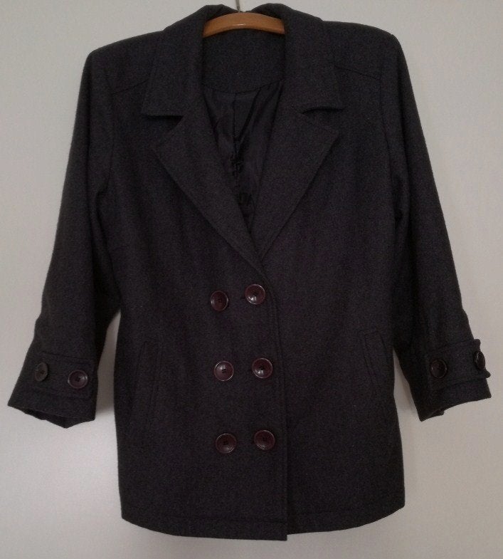 Dames gevoerd wollen winterjas jas merk Pescara zwart, Kleding | Dames, Zwart, Maat 46/48 (XL) of groter, Pescara, Ophalen of Verzenden