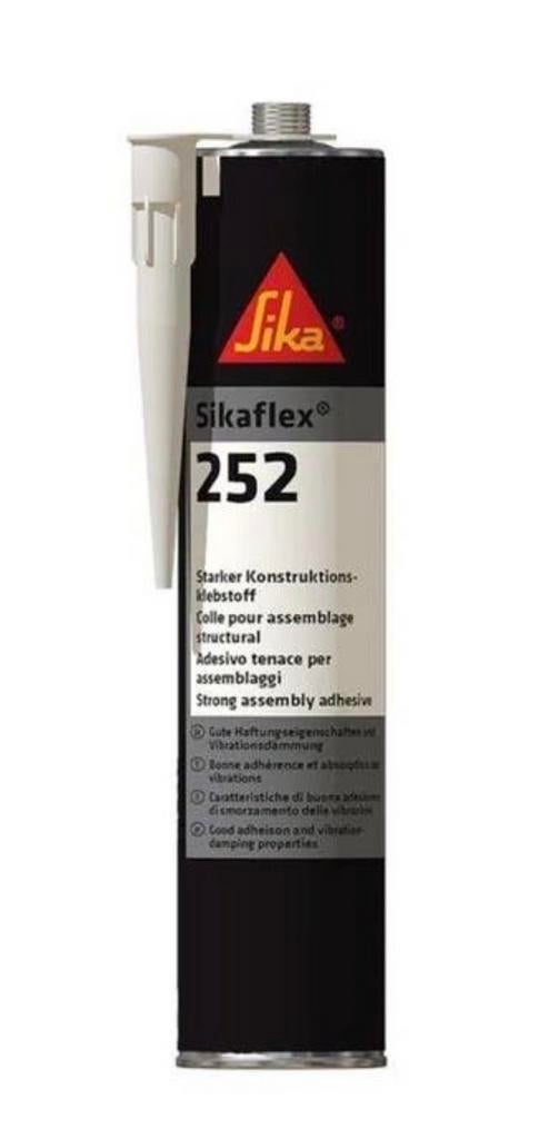 Sikaflex 252 montagekit wit tbv zonnepanelen op camper, Ophalen, Gebruikt
