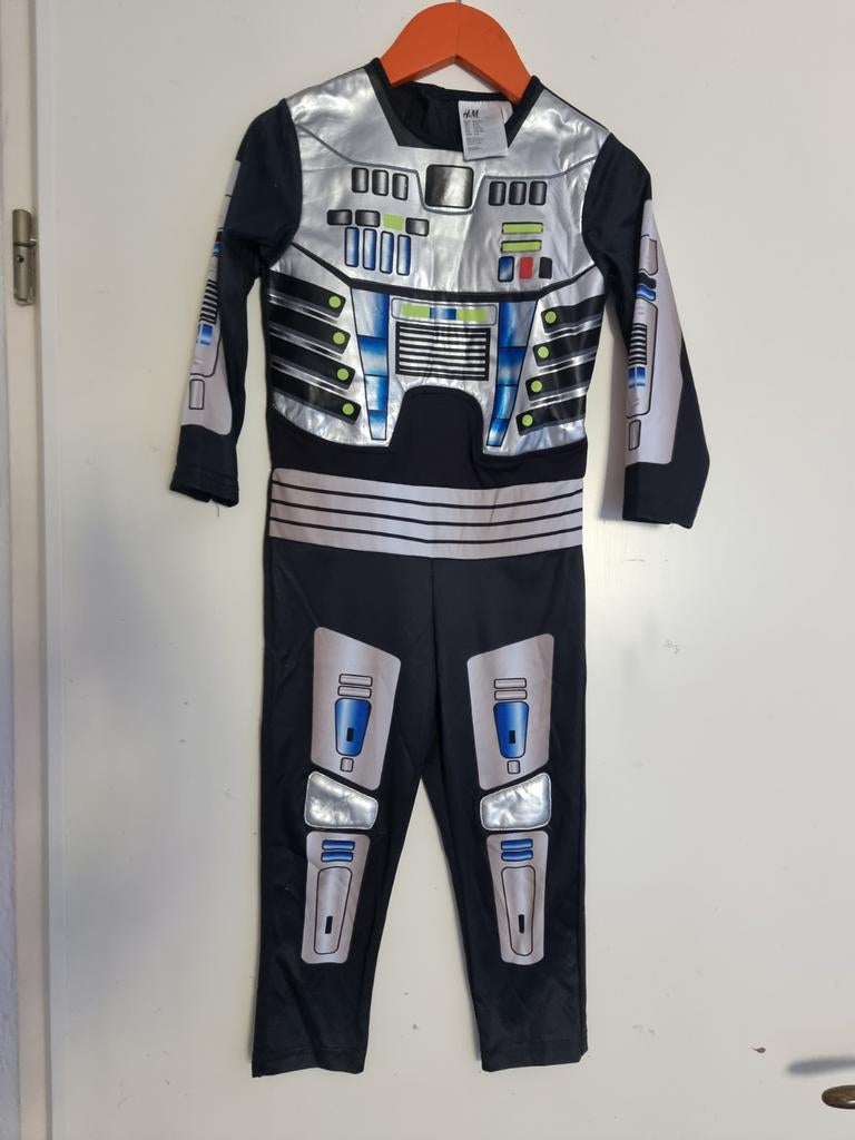 Robotpak maat 98/104 - H&M verkleedpak, Ophalen of Verzenden, 104 of kleiner, Jongen of Meisje